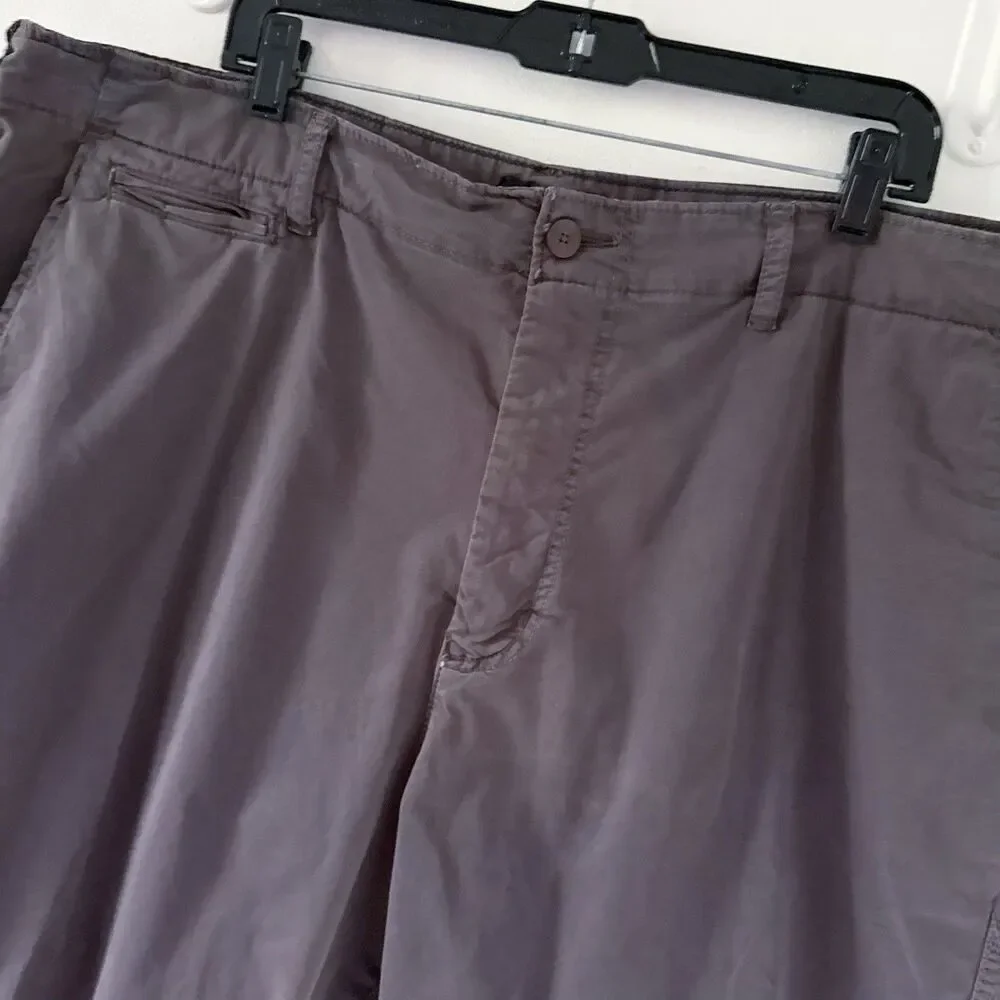 American Eagle Shorts Men 44 Gray Next Level Flex Longer Length Chino Cotton AE